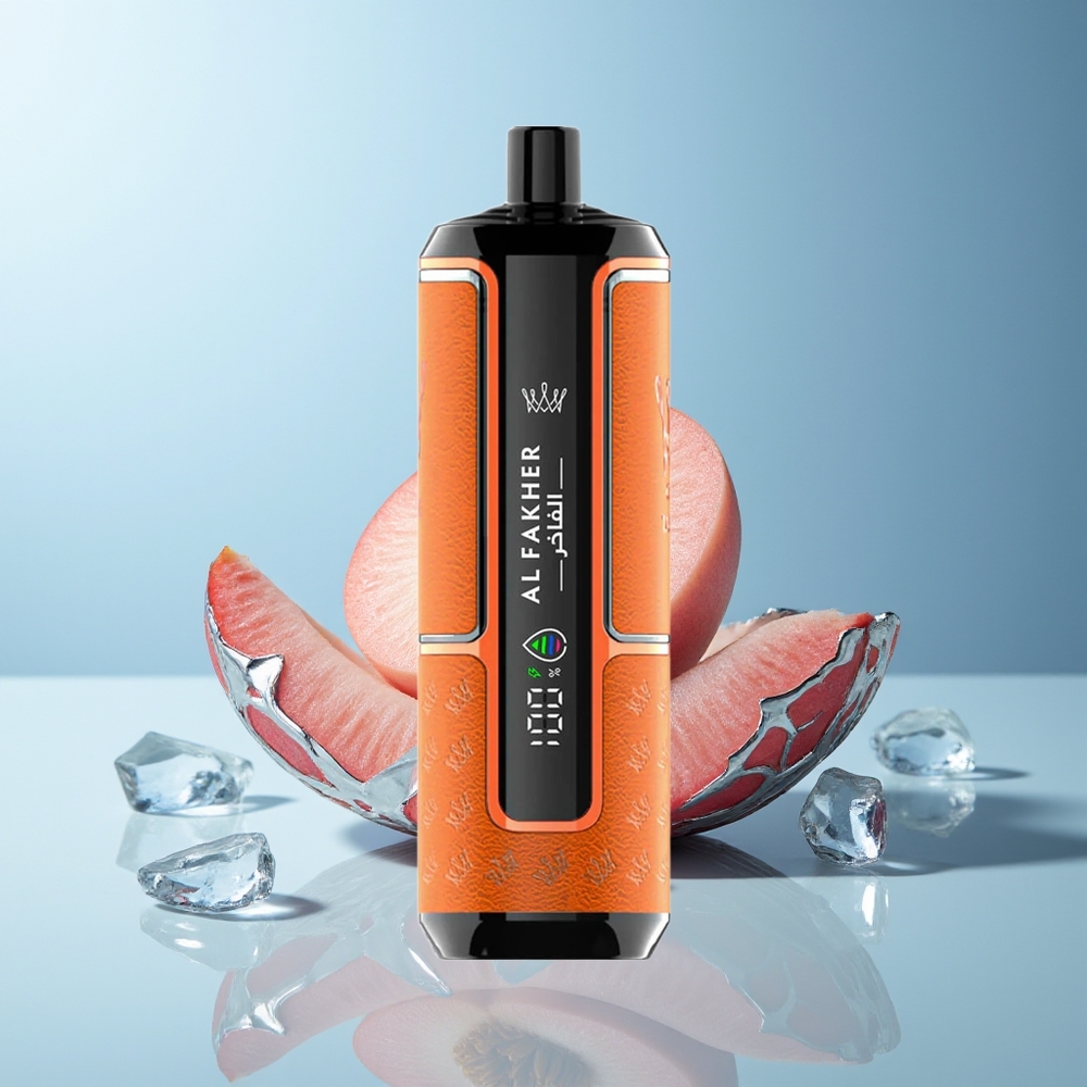 Al Fakher Crown Bar 15K Breskva Led Hypermax Enkratna Vape Kit