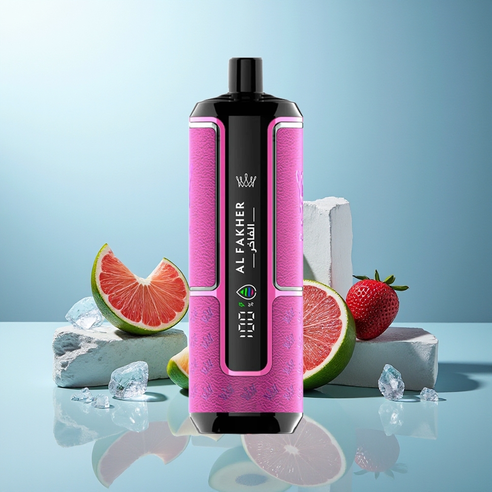 Al Fakher Crown Bar 15K Ledenoledni Ledeni Dispozabilni Vape Kit