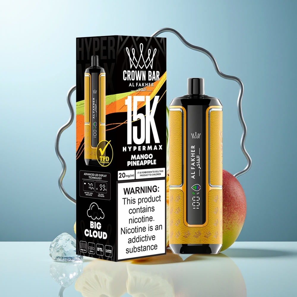 Al Fakher Crown Bar 15K Mango Ananas Kompakten