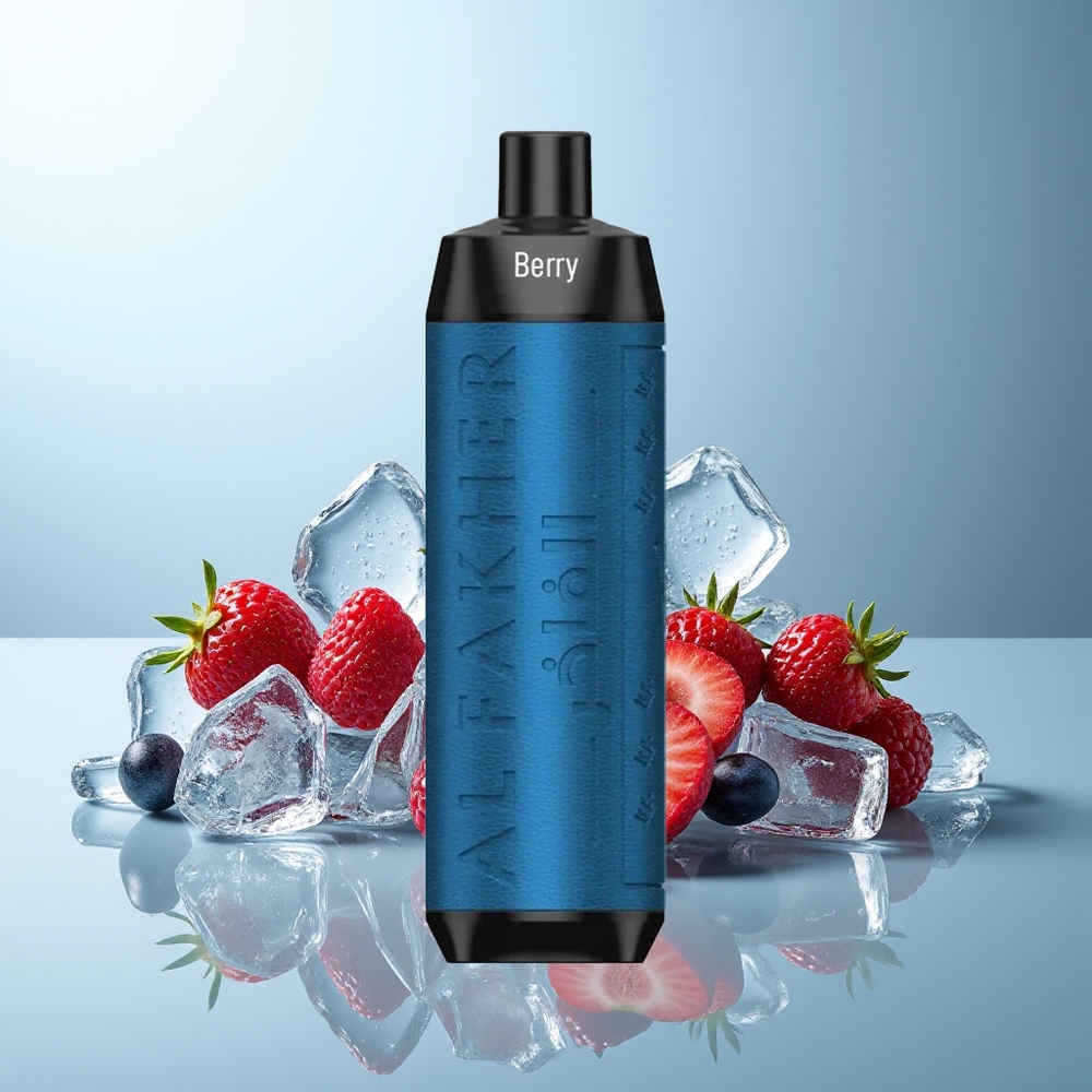 Al Fakher Crown Bar 8000 Crystal Puffi Jagoda Led Dispozabilni Vape