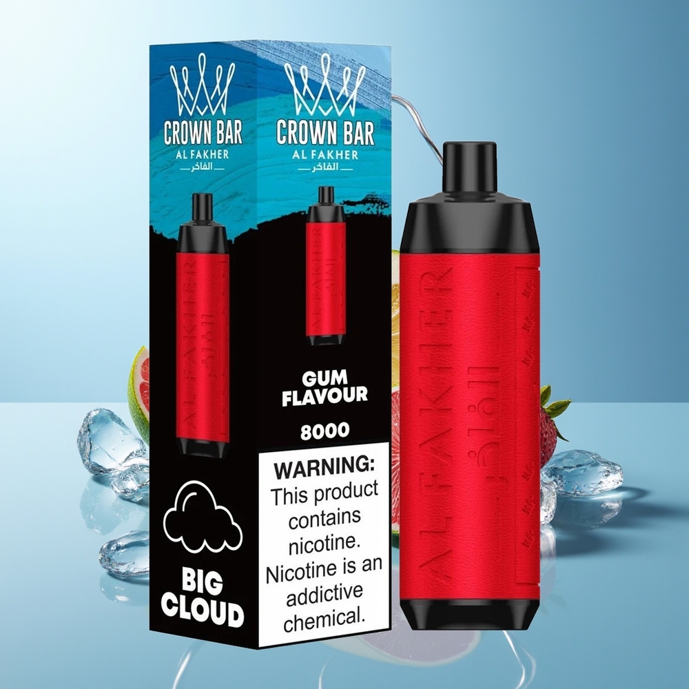 Al Fakher Crown Bar 8000 Kristalni Žvečilni Aroma 18ml e-Tekočina