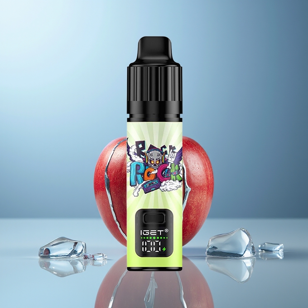 IGET BAR PLUS S3 POD 10000 Pufi Dvojno Jabolko Dispozabilni Vape 18 ml
