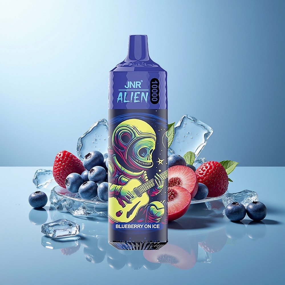 JNR Alien 10000 Pih Bluberry Na Ledu z RGB Osvetlitvijo