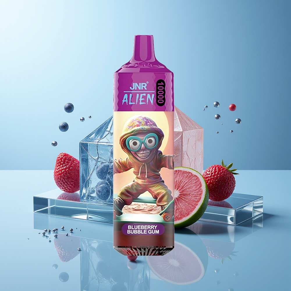 JNR Alien 10000 Pih Borovnični Bubble Gum z RGB