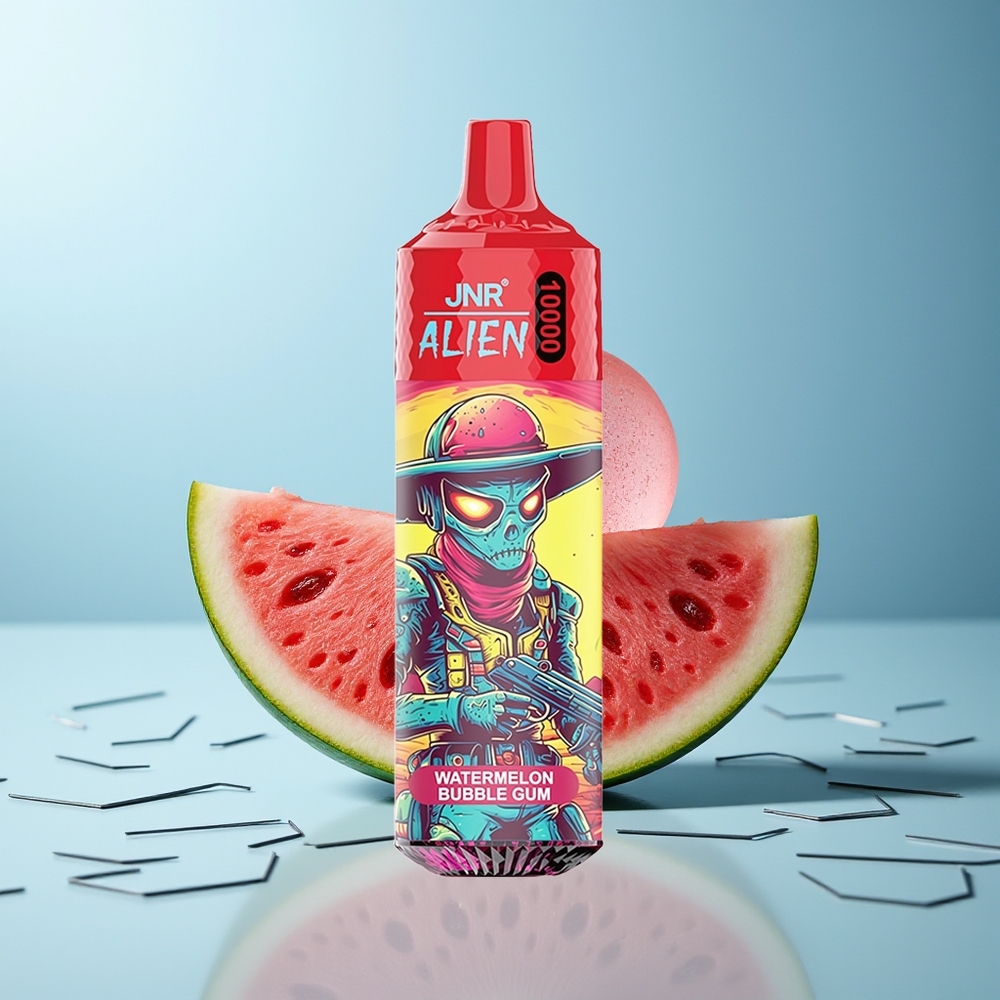 JNR Alien 10000 Pih Sladkega lubenice žvečilne gume z RGB lučmi