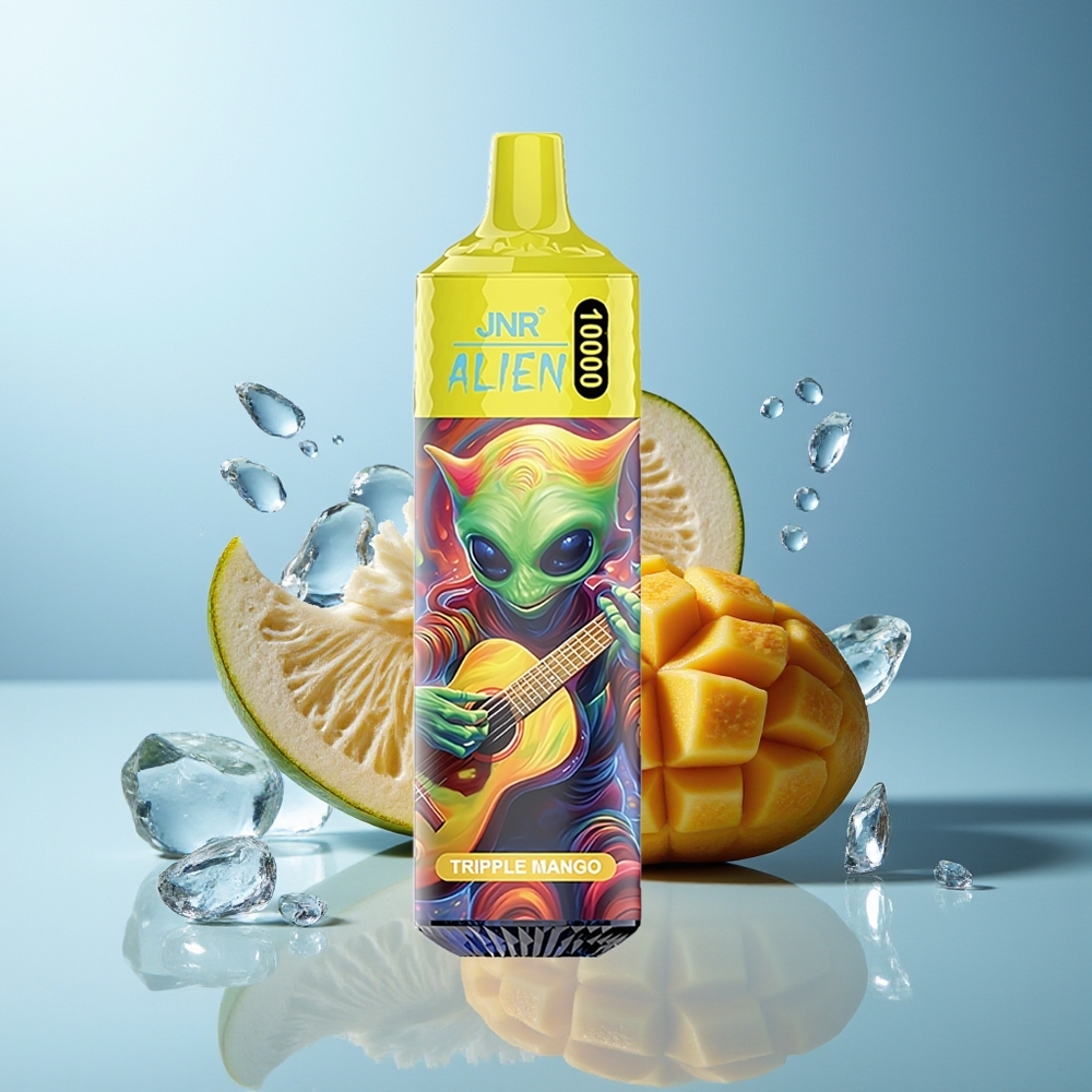 JNR Alien 10000 Puffs Trojni Mango RGB
