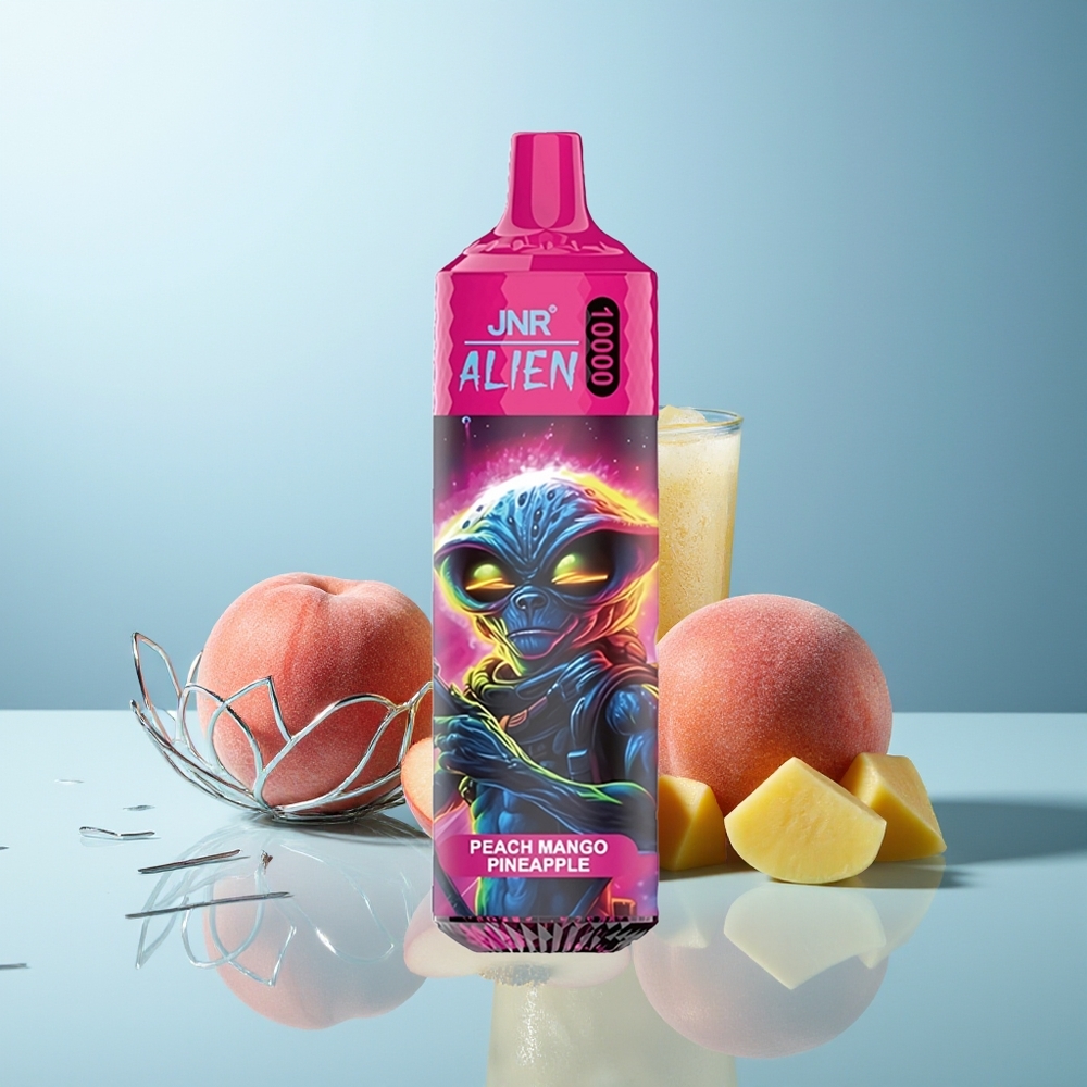 JNR Alien 10000 Pufov Breskeva Mango Ananas RGB