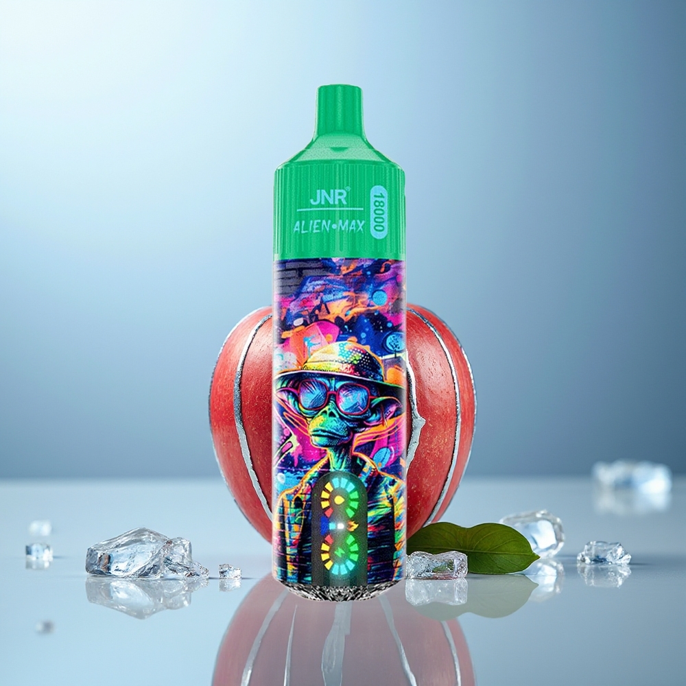 JNR Alien Max 18000 Puff Zamrznjeno Jabolko Dual Mesh Coil