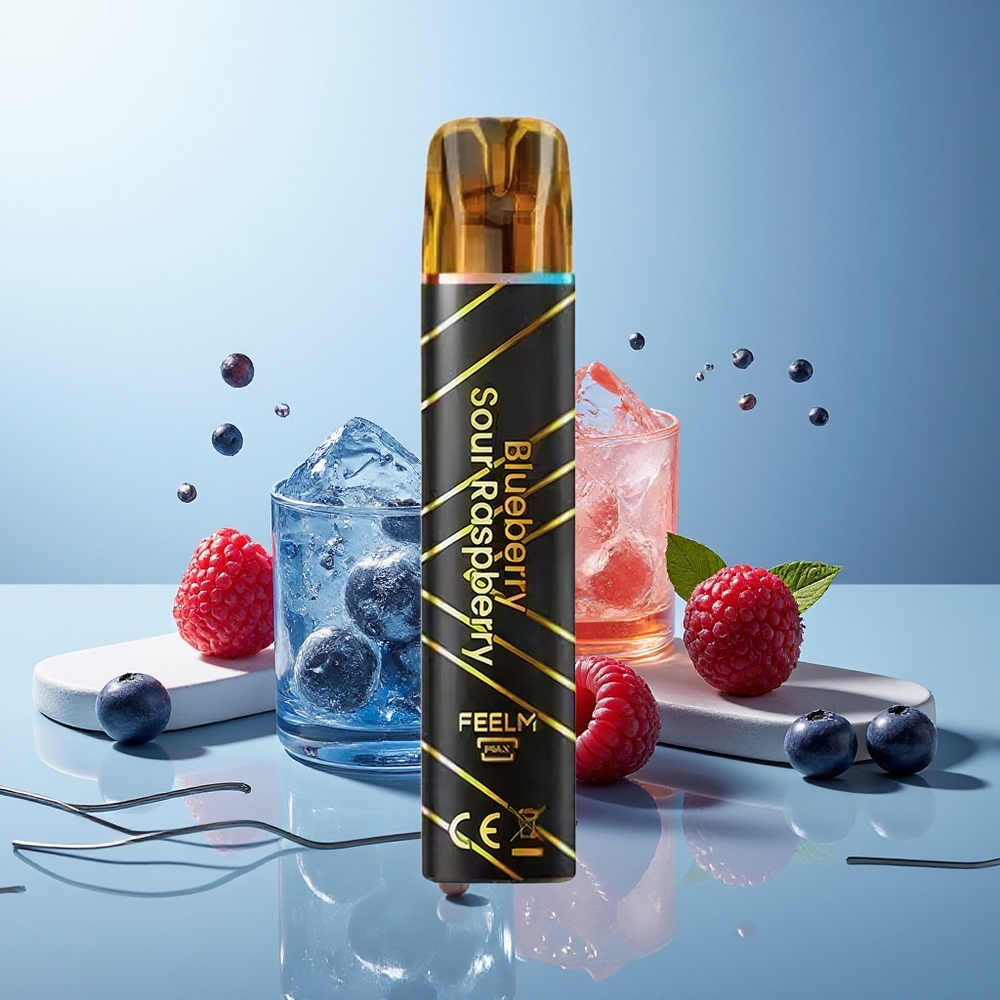 JNR BlackGolden 800 Pihov Dispozabilni Vape Borovnica Kisla Malina 550mAh