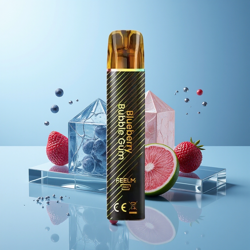 JNR BlackGolden 800 Pofov Dispozabilni Vape Borovnica Mehurčki Gumi 550mAh