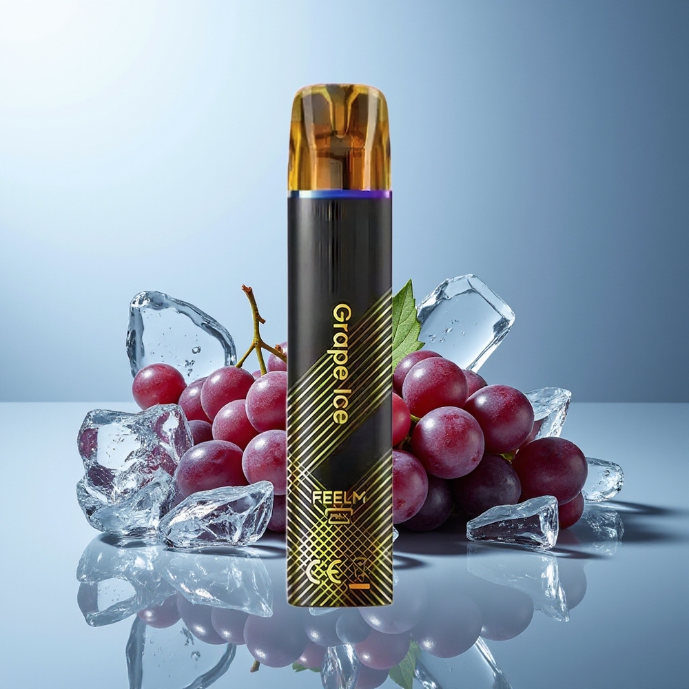 JNR BlackGolden 800 Pufi Dispozabilni Vape Grozdji Led