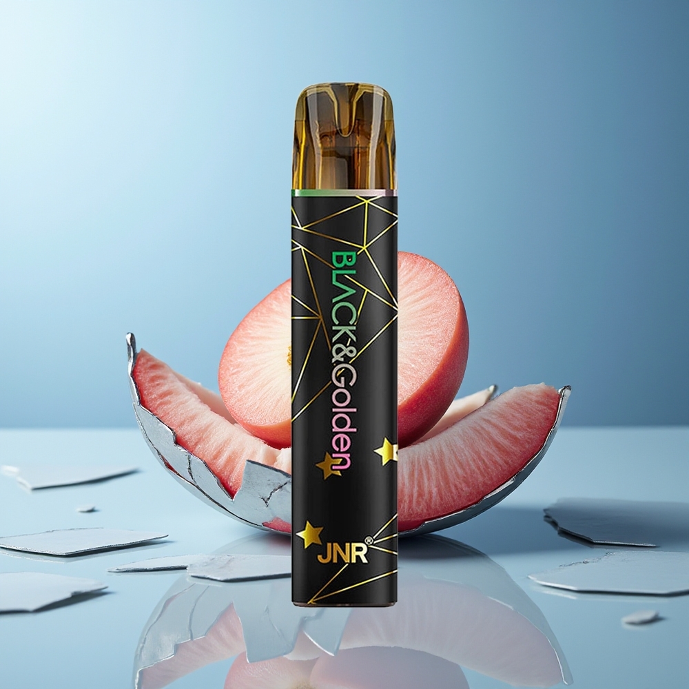 JNR BlackGolden 800 Pufs Dispozabilni Vape Sadje Breskeva 2 Nikotina