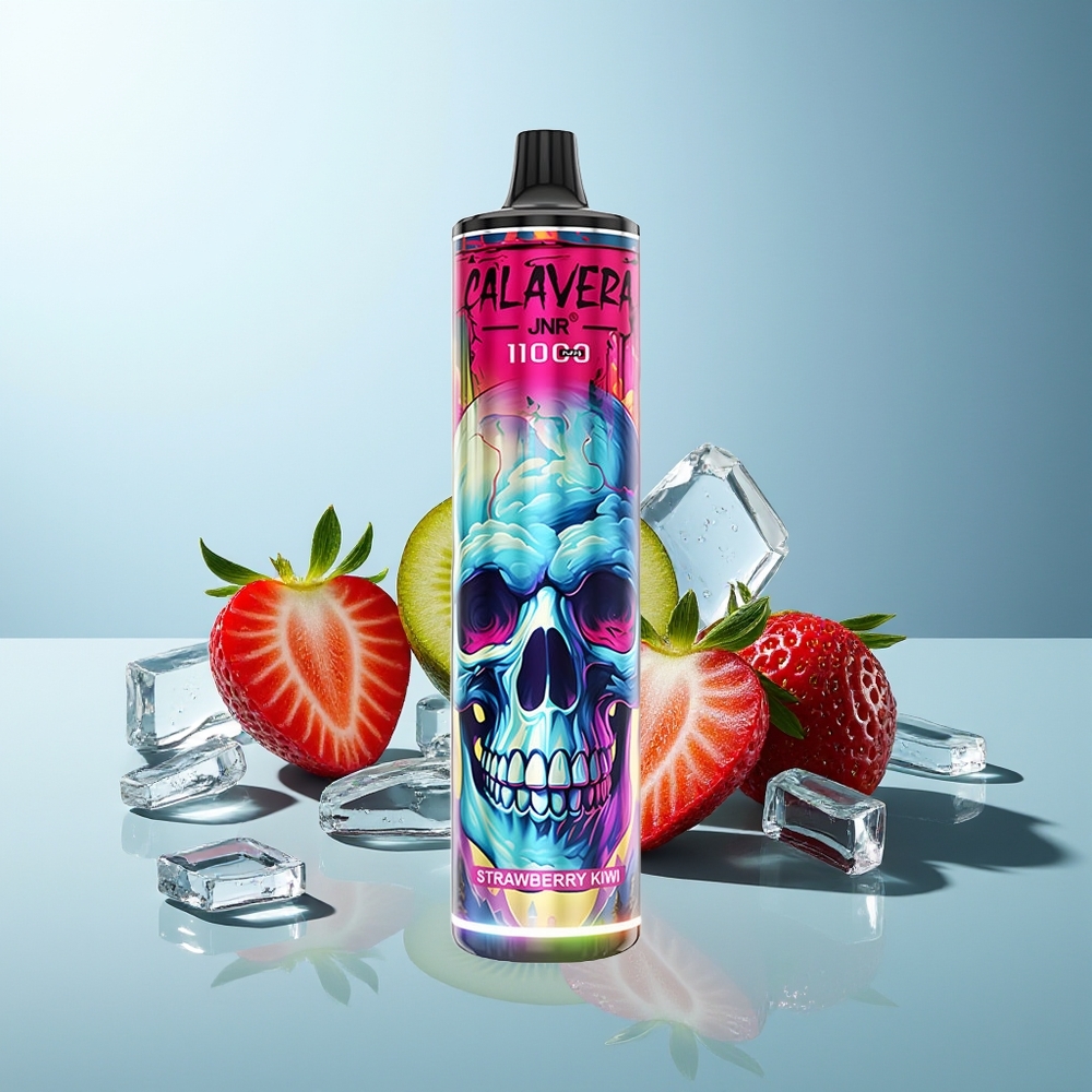 JNR Calavera 11000 Puffov Dispozabilni Vape Jagoda Kivi 850 mAh