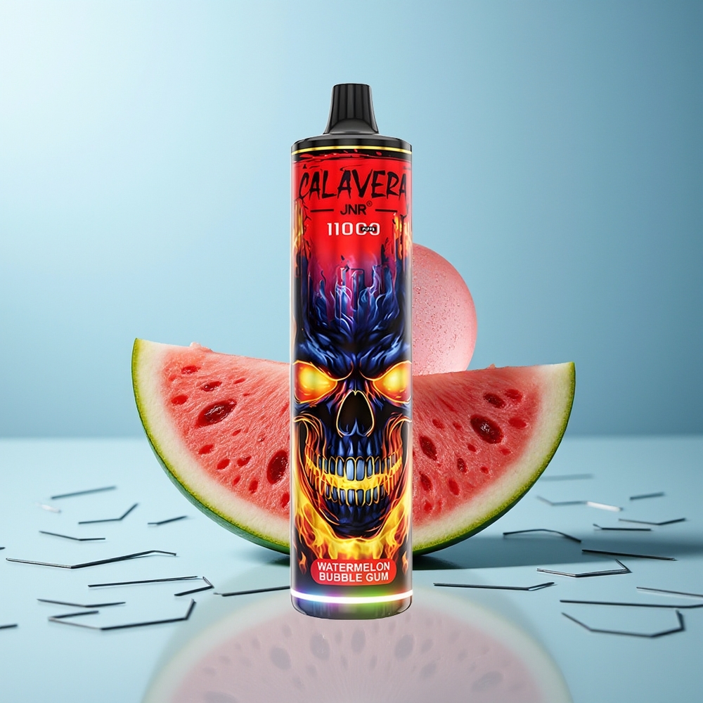 JNR Calavera 11000 Puffov Dispozabilni Vape Lubenica Bubble Gum 21ml