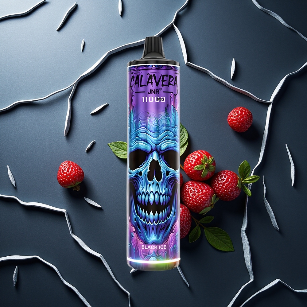 JNR Calavera 11000 Puffs Črni Led 850 mAh
