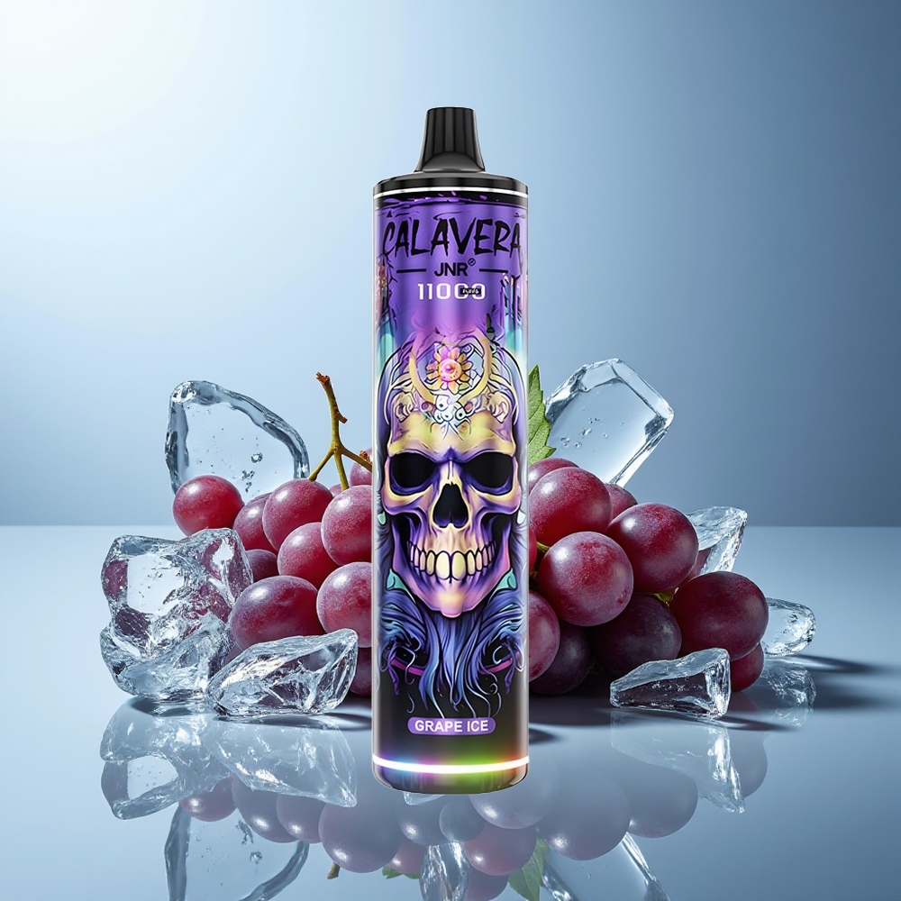 JNR Calavera 11000 Pufov Dispozabilna Vapa Grozdni Led 850 mAh