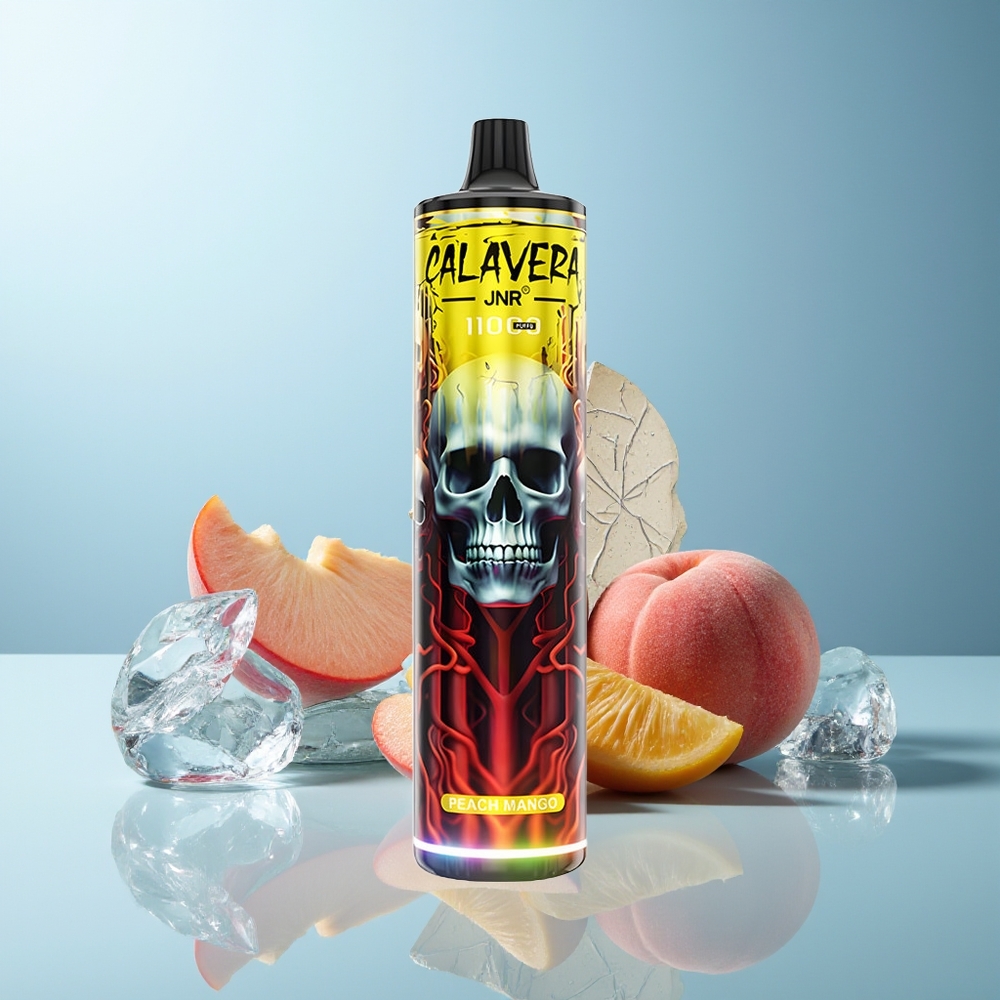 JNR Calavera 11000 Pufov Dispozabilni Vape Breskev Mango 850 mAh