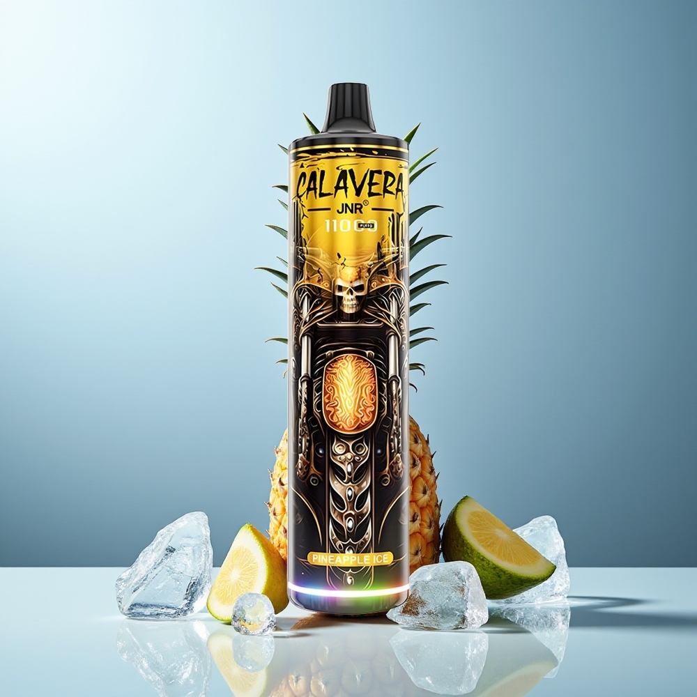 JNR Calavera 11000 Pufov Enolončna Vape Ananas Led 850 mAh
