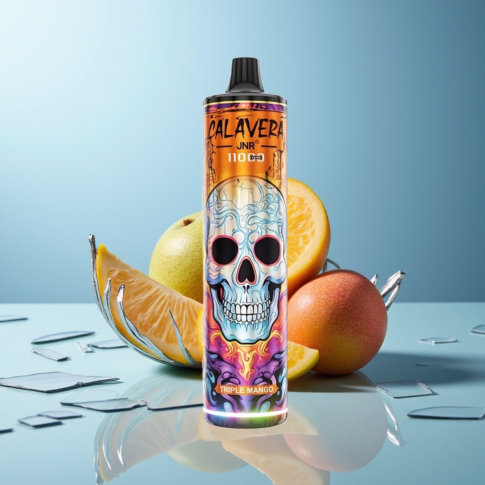 JNR Calavera 11000 Pufov Trojni Mango 850 mAh