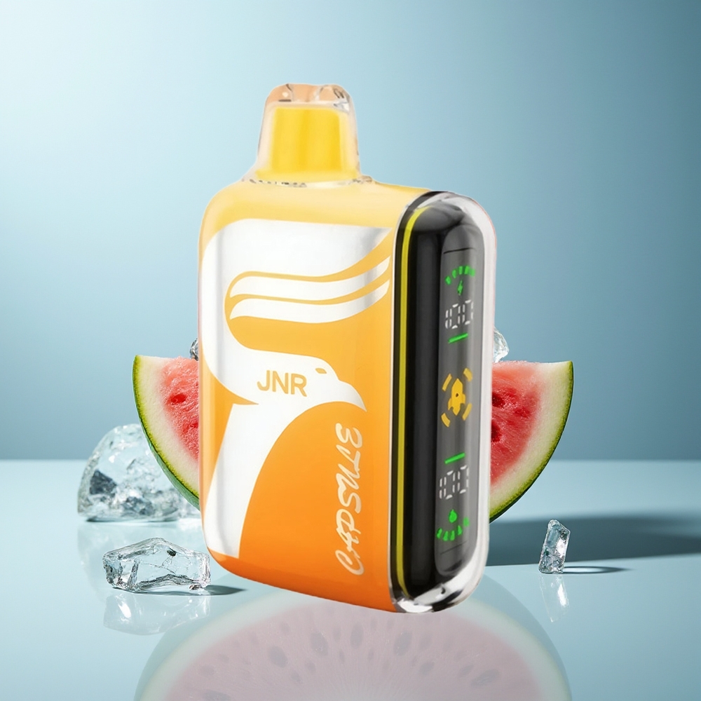 JNR Capsule 15000 Pufov Dispozabilni Vape Lubenica Irchee Dual Mesh Coil