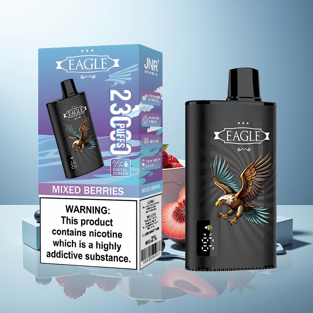 JNR EAGLE Smart 23000 Puffov Dispozabilni Vape Mešane Jagode 25ml