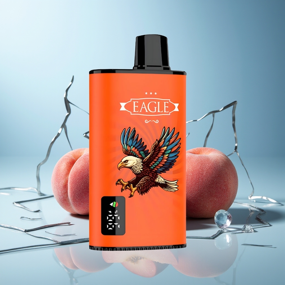 JNR EAGLE Smart 23000 Puffs Sodobno Breskvovo Dispozabilni Vape Zračni Tok