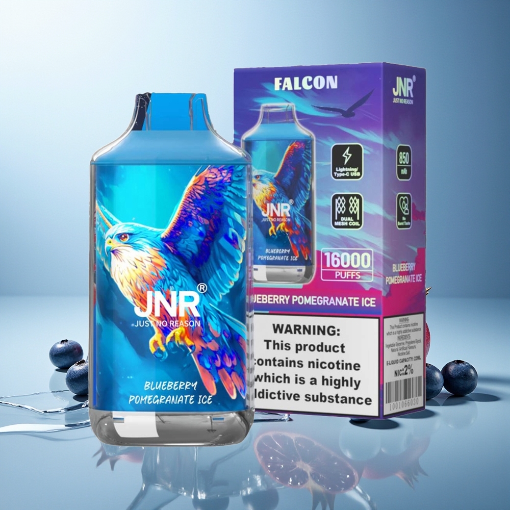 JNR Falcon 16000 Pih Borovnica Granatni Jled Dispozabilni Vape