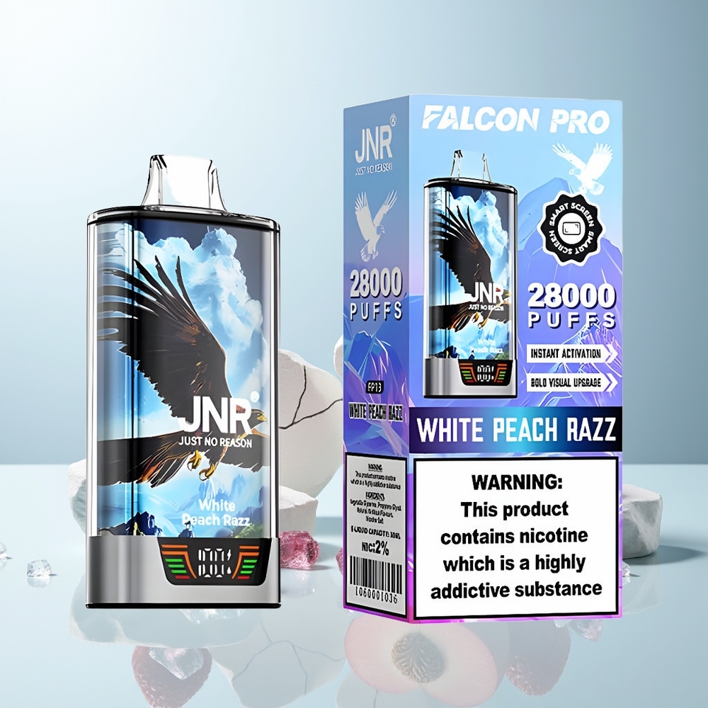 JNR Falcon Pro 28000 Beli Peach Razz 30ml
