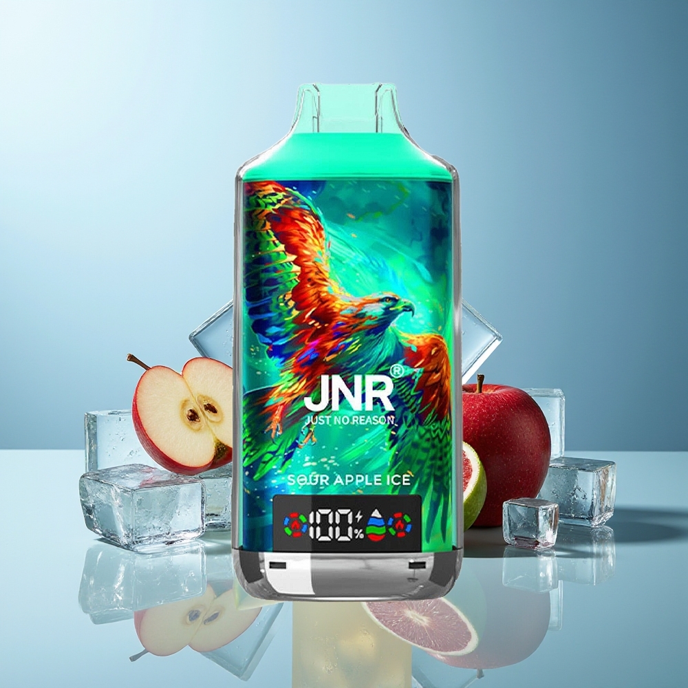 JNR Falcon X 18000 Pih Sour Apple Ice Dispozabilni Vape