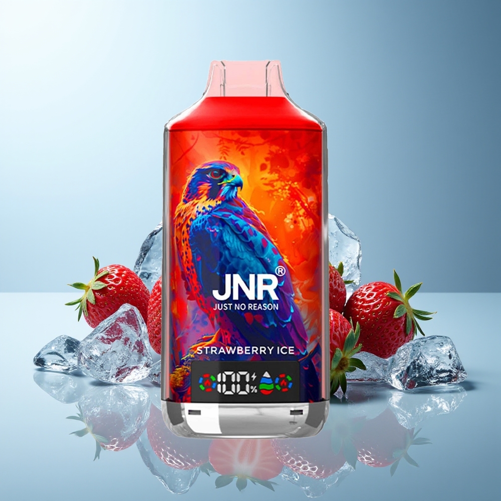 JNR Falcon X 18000 Pihovi Dispozabilni Vape Jagoda Led