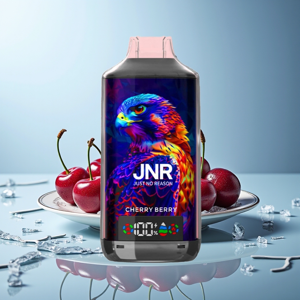 JNR Falcon X 18000 Puff Češnja Jagoda Dual Mesh Coil