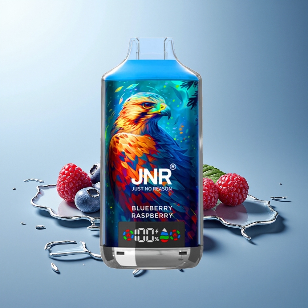 JNR Falcon X 18000 Puffovi Dispozabilni Vape Borovnica Malina Dual Mesh Coil