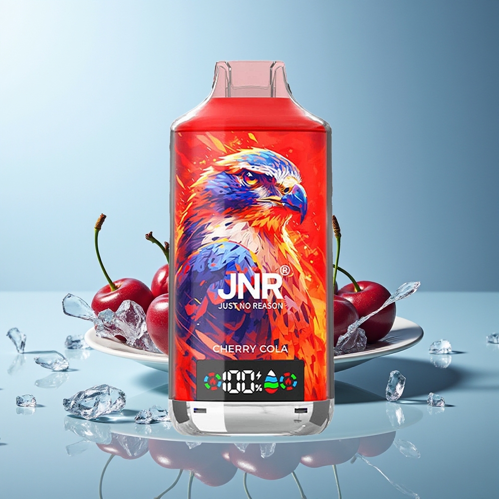 JNR Falcon X 18000 Pufi Češnja Dual Mesh Coil