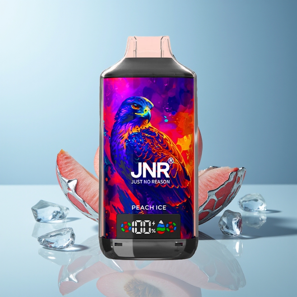 JNR Falcon X 18000 Pufov Dispozabilni Vape Peach Led