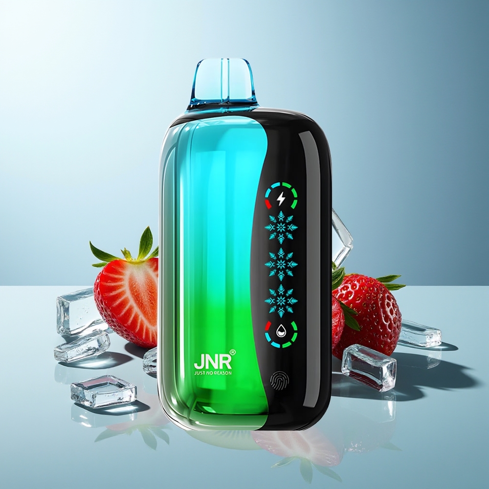 JNR Flex Ice 21000 Potegi Dispozabilna Vape Jagoda Kivi Nastavljiv Led