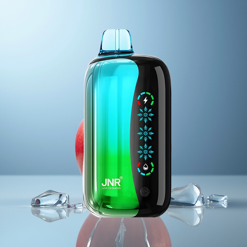JNR Flex Ice 21000 Puffov Dispozabilni Vape Dvojno Jabolko Prilagodljiv Zrak