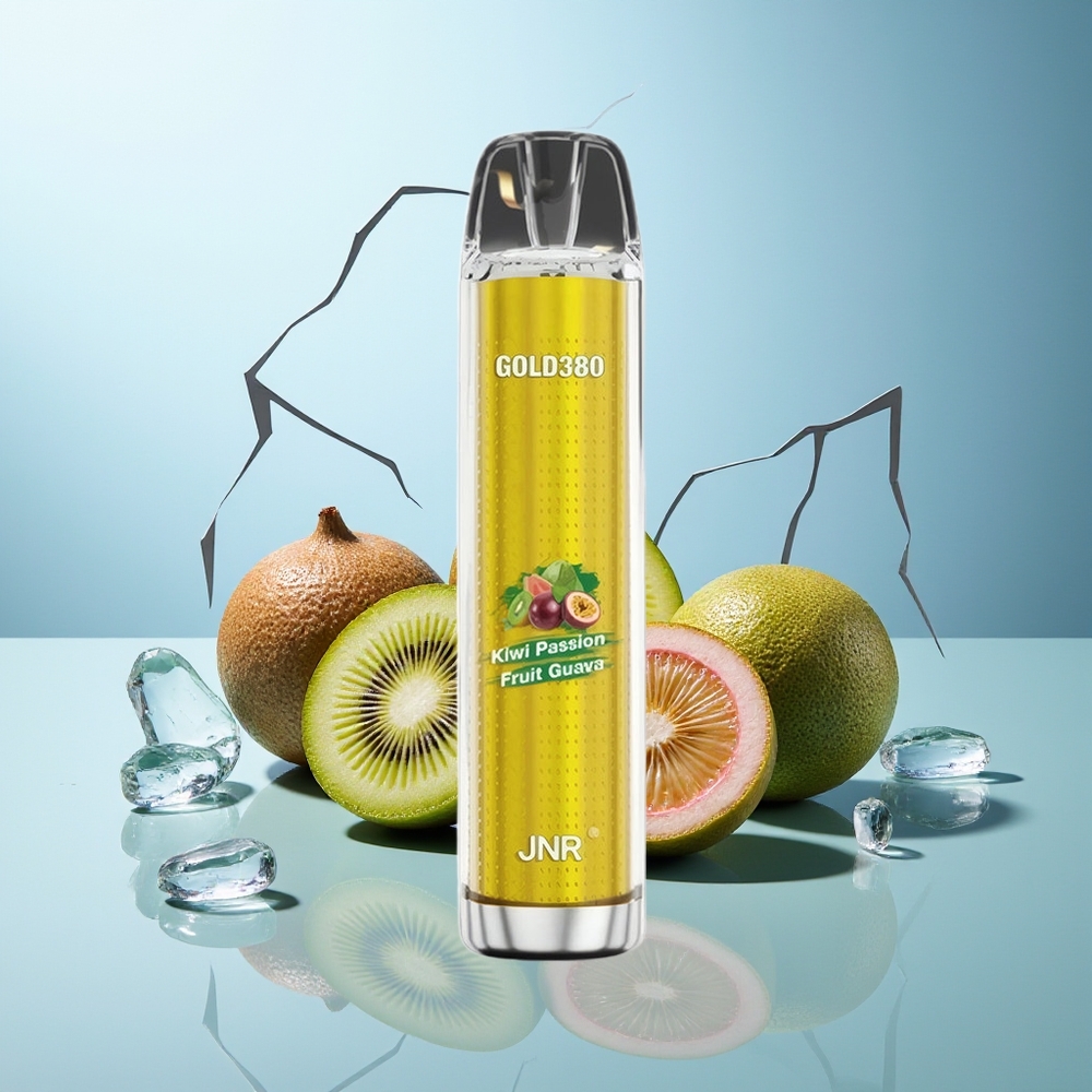 JNR Glod380 6000 Pufs Dispozabilni Vape Kivi Marakuja Guava 1500mAh