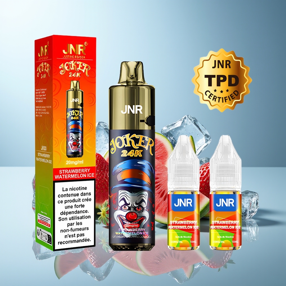JNR Joker 24000 Puff Dispozabilni Vape Jagoda Lubenica Led