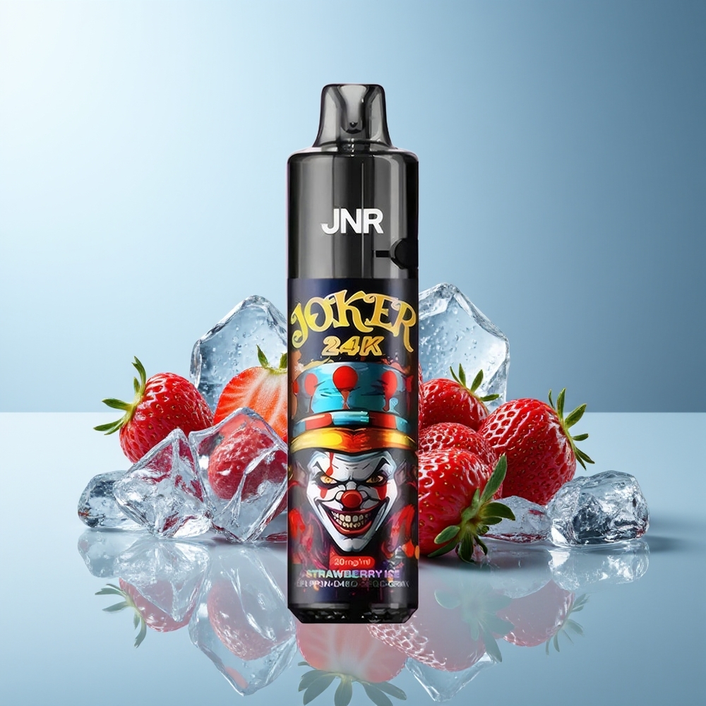 JNR Joker 24000 Puffs Dispozabilni Vape Jagoda Led + 2 Nikotin