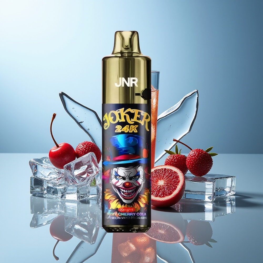 JNR Joker 24000 Puffs Fizzy Češnjeva Kola 2 Nikotina