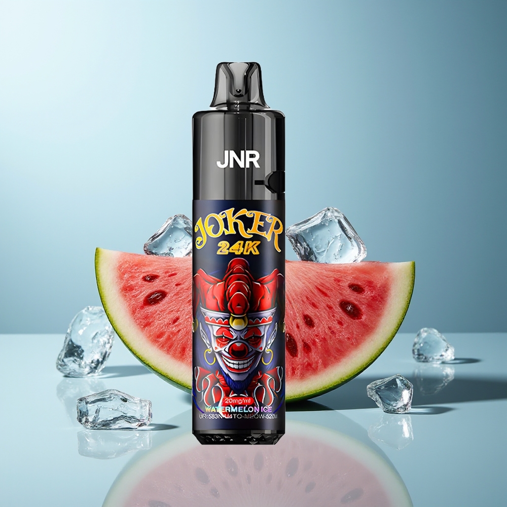 JNR Joker 24K Puffs Dispozabilni Vape Lubenica Led