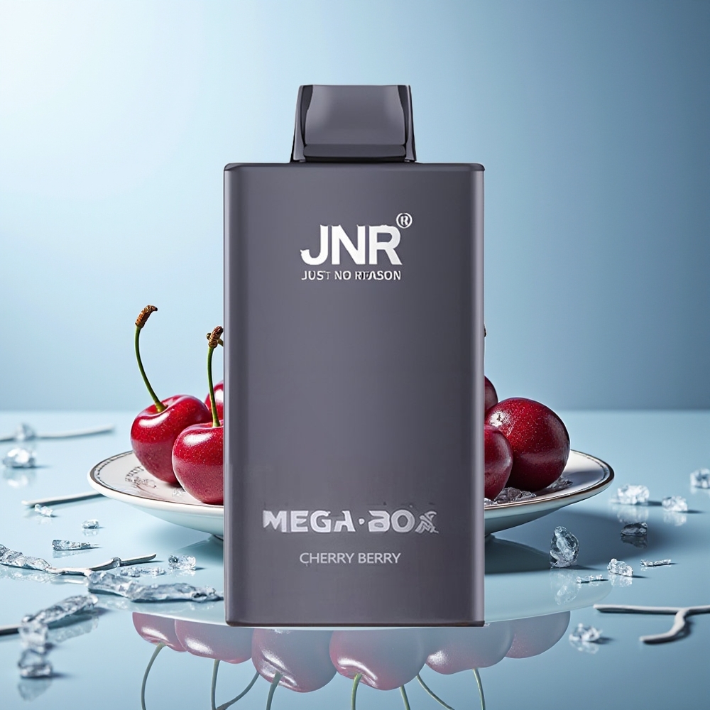 JNR Mega Box 25000 Puffov Dispozabilna Vapa Češnja Jagoda 30ml
