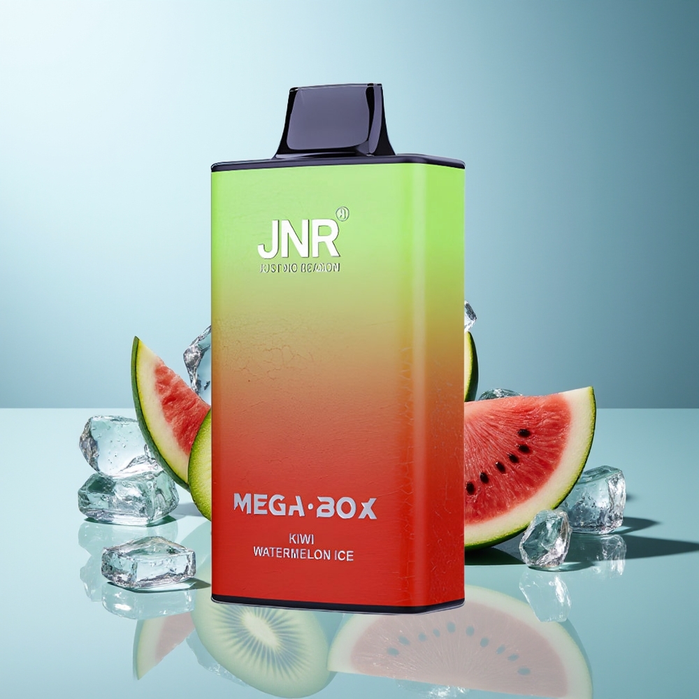 JNR Mega Box 25000 Puffs Dispozabilni Vape Kivi Lubenica Led