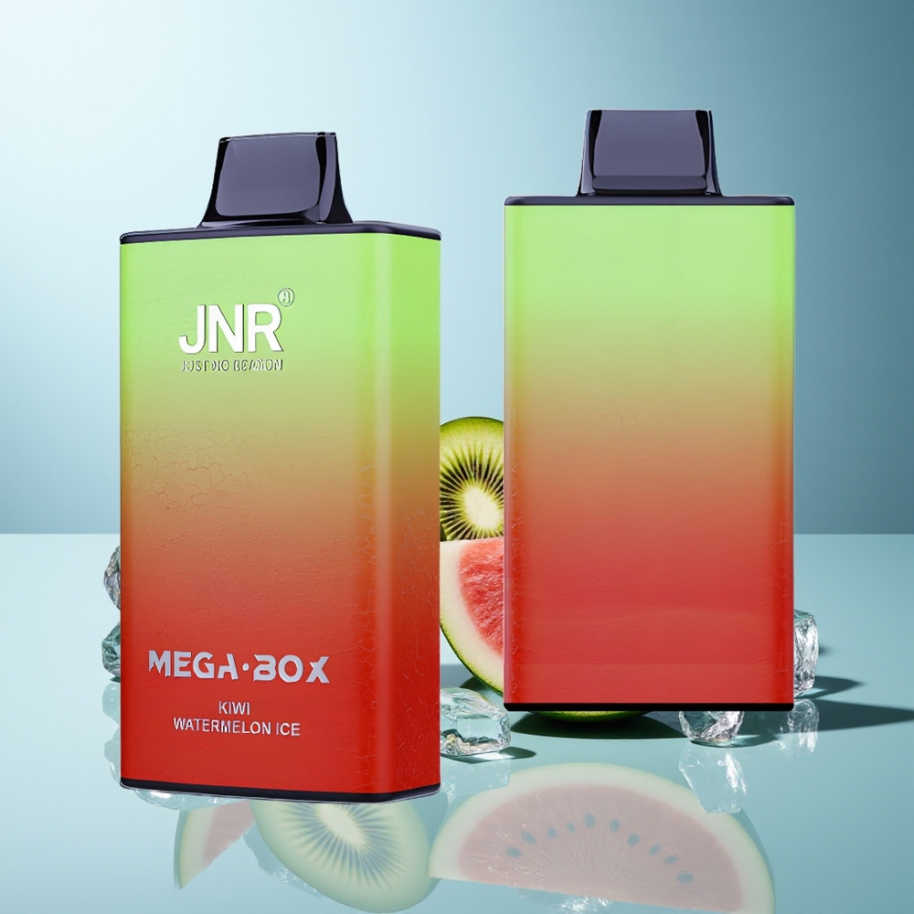 JNR Mega Box 25000 Puffs Dispozabilni Vape Kivi Lubenica Led