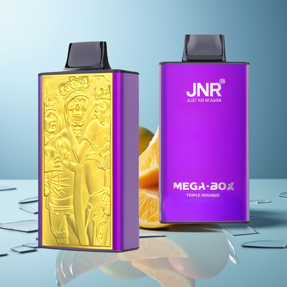 JNR Mega Box 25000 Puffs Trojni Mango Dispozabilni Vape