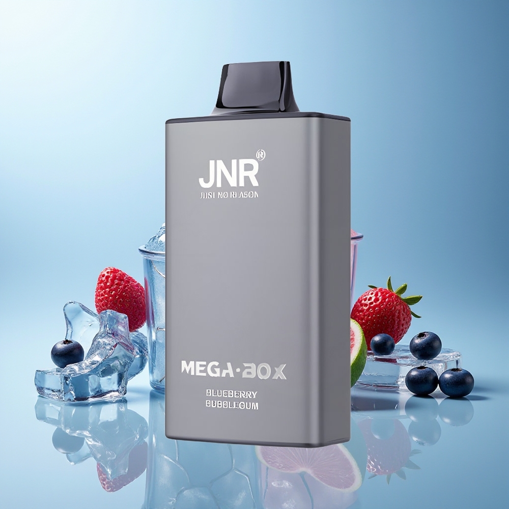 JNR Mega Box 25000 Puftov Dispozabilna Vape Borovnica Žvečilni Gumij + Hitro Polnjenje Type-C