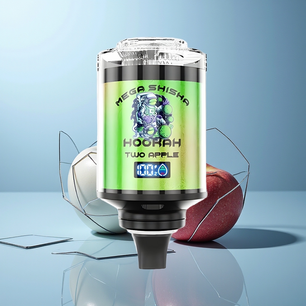 JNR Mega Shisha Hookah 100K Dve Jabolki Interaktivni Pametni Zaslon
