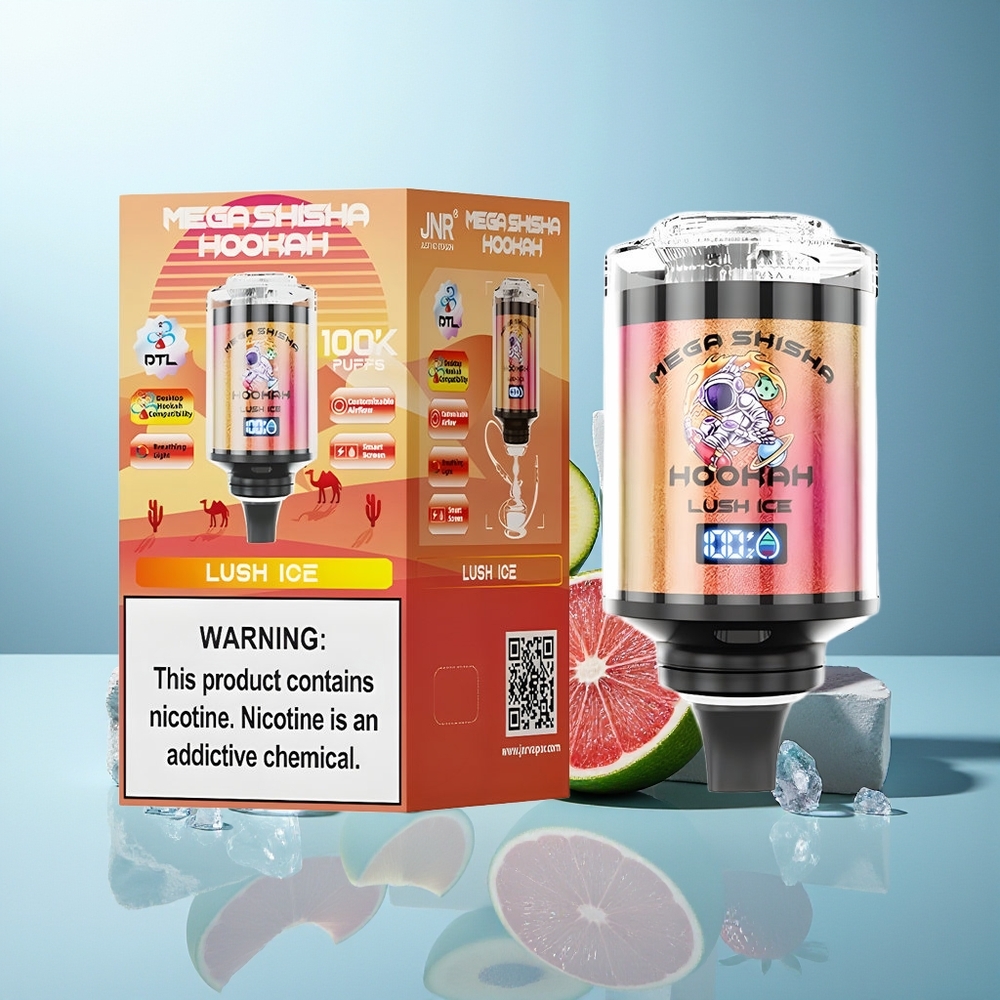 JNR Mega Shisha Hookah 100K Ledenoledena kombinacija