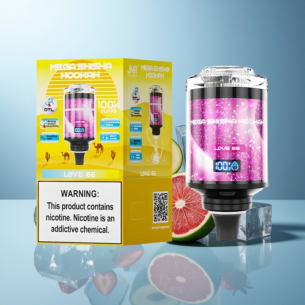 JNR Mega Shisha Hookah 100K Ljubezen 66