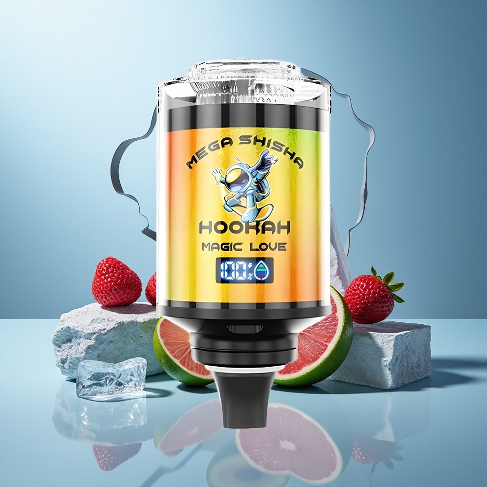 JNR Mega Shisha Hookah 100K Ljubezen Namizna Kompatibilnost